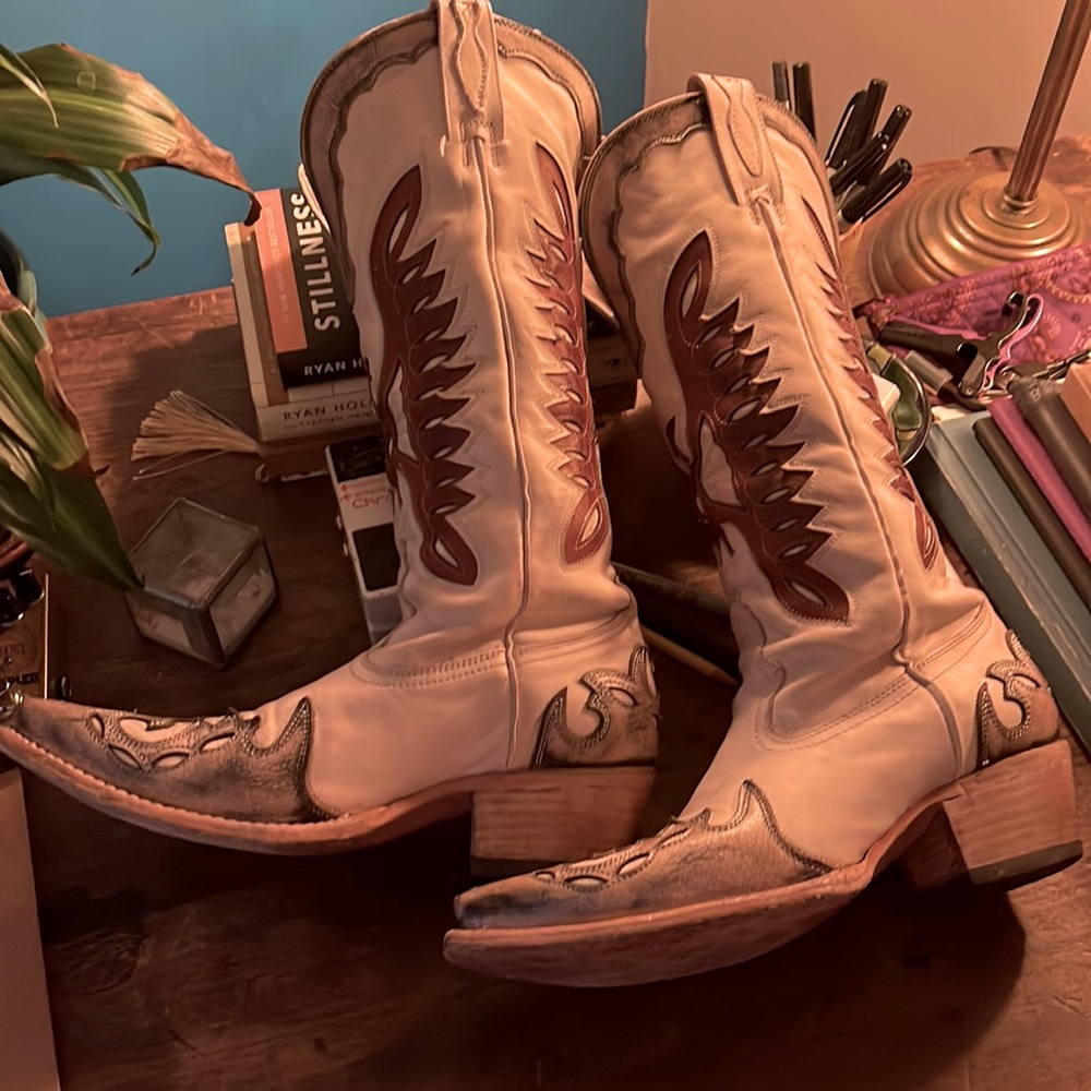 Amazing freebird western cowgirl cowboy boots!!